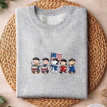 Alternative view of Snoopy Patriotic SVG, America The Peanuts Patriotic Independence Day SVG PNG