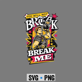Classic Shop 35 DCC Carl Scrapbook SVG, DCC You Will Not Break Me Distressed Carl Scrapbook SVG PNG