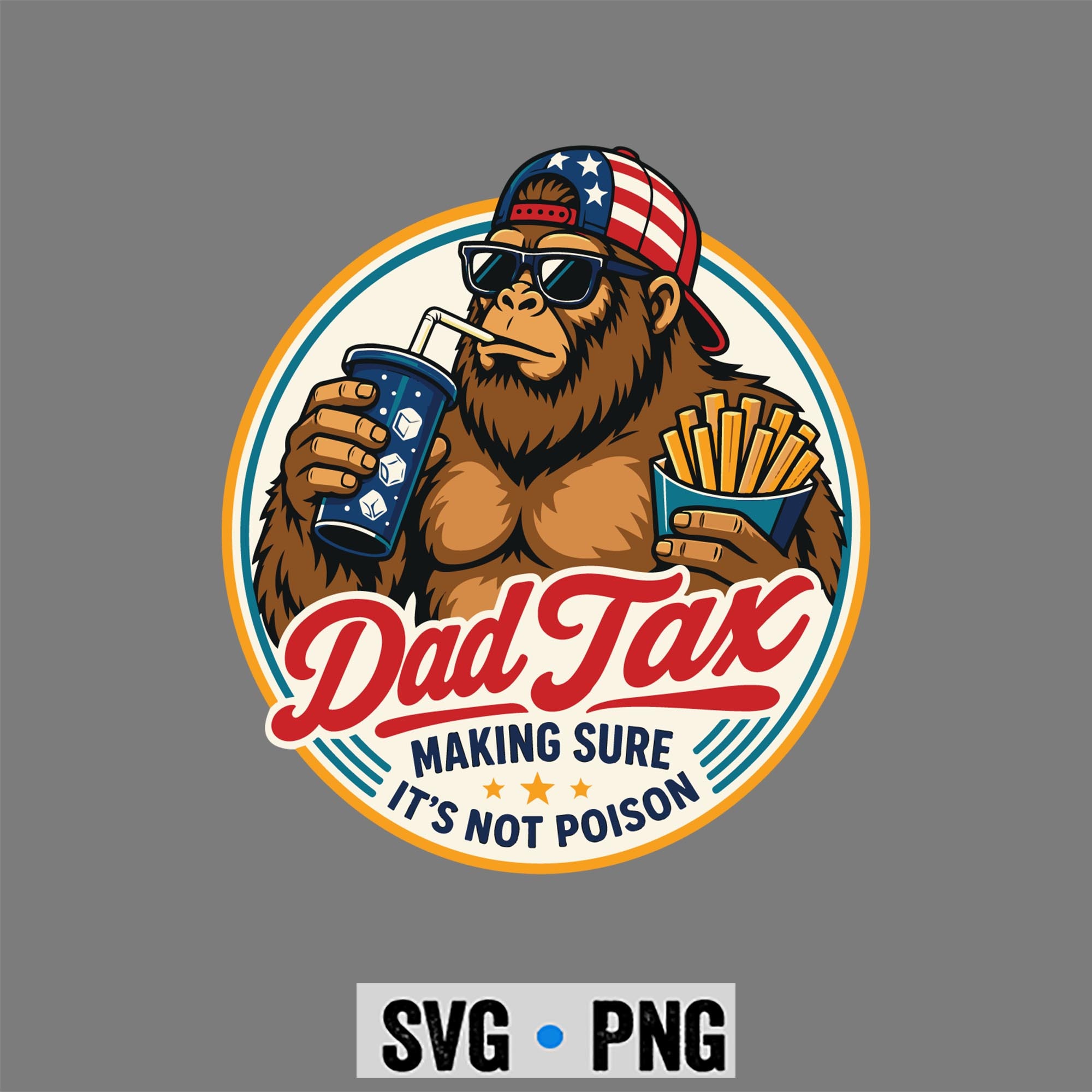 Dad Tax Bigfoot SVG, Dad Tax Bigfoot Sasquatch Making Sure It’s Not Poison SVG PNG 1 Dad Tax Bigfoot SVG, Dad Tax Bigfoot Sasquatch Making Sure It’s Not Poison SVG PNG