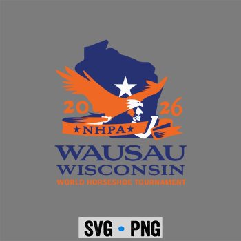 Horseshoe NHPA 2026 SVG, Horseshoe Pitchers NHPA 2026 World SVG PNG