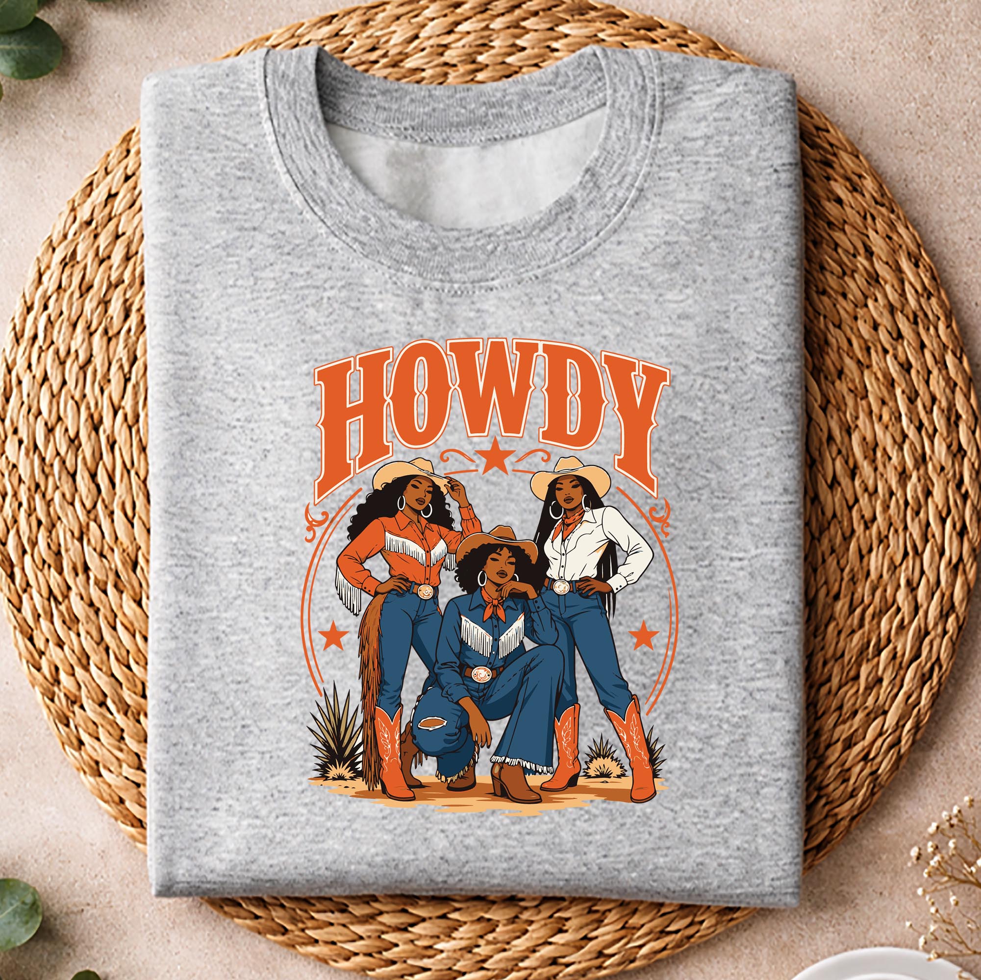 Howdy Cowgirl Western SVG, Howdy Cowgirl Western Boots Afro Western Rodeo Melanin SVG PNG 2 Howdy Cowgirl Western SVG, Howdy Cowgirl Western Boots Afro Western Rodeo Melanin SVG PNG - Image 2