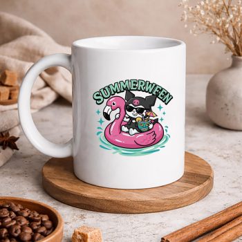 KuromiSummerweenArtFlamingomug