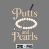 LadyGolferGolfingPuttsandPearls