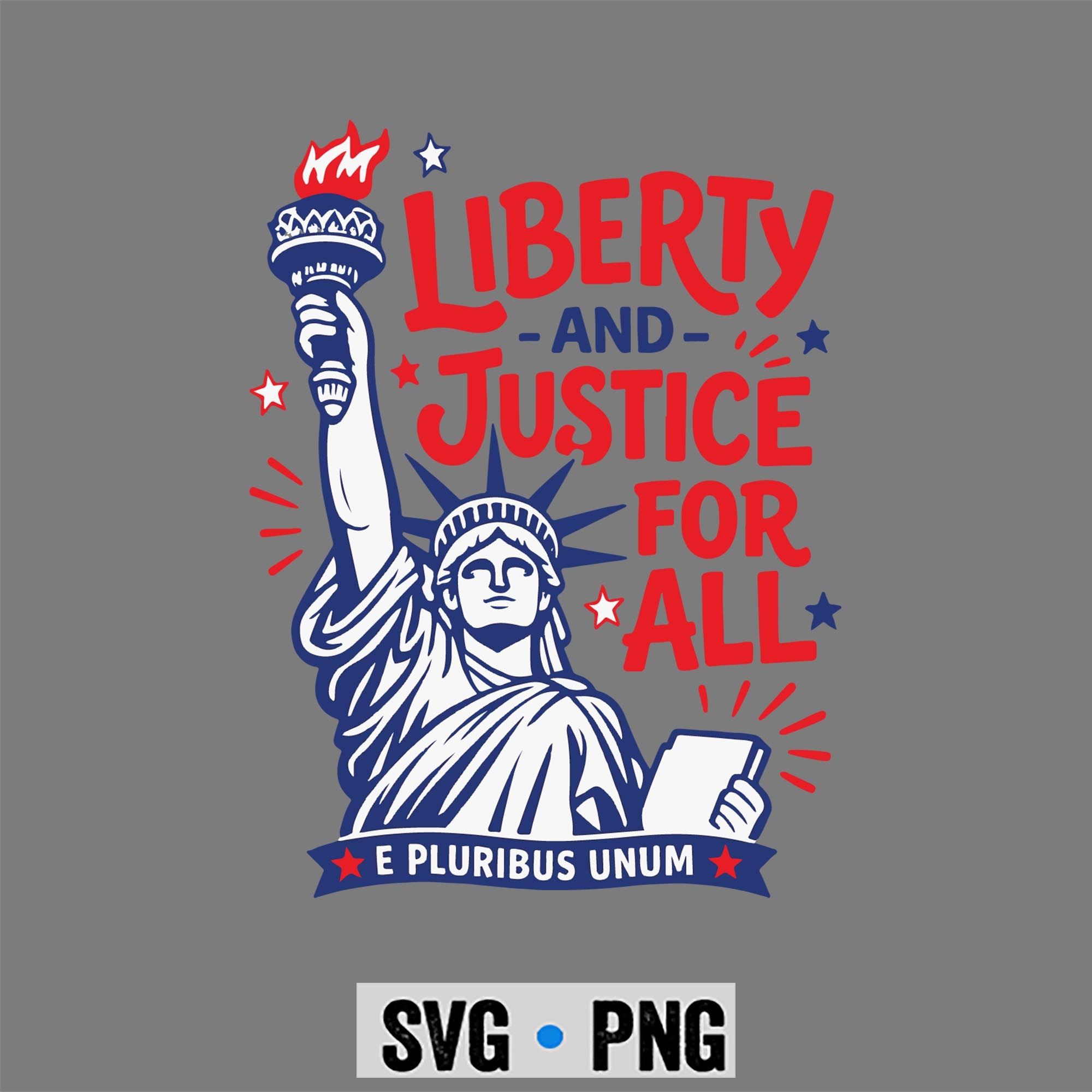 Liberty Justice Patriot SVG, Liberty and Justice for All Statue of Liberty Patriotic USA SVG PNG 1 Liberty Justice Patriot SVG, Liberty and Justice for All Statue of Liberty Patriotic USA SVG PNG