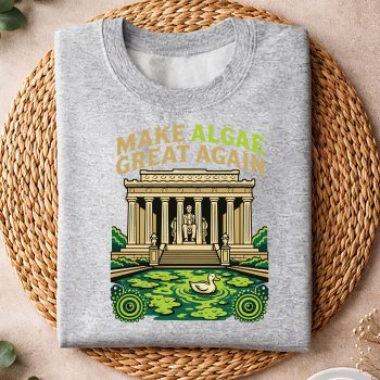 Alternative view of Algae Great Again SVG, Make Algae Great Again American Meme SVG PNG