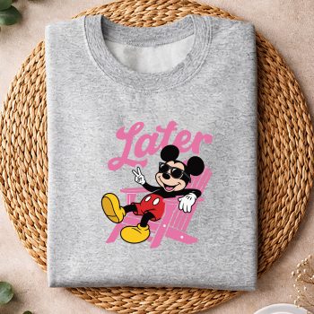Alternative view of Mickey Last Day SVG, Mickey Mouse See You Later Teacher Summer Last Day of School SVG PNG