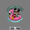 MickeyMouseSummerweenArtFlamingo