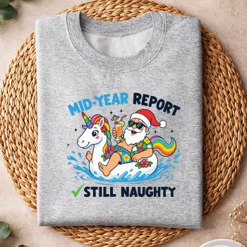 Alternative view of Christmas in July SVG, Mid Year Report Santa Summer Christmas in July SVG PNG
