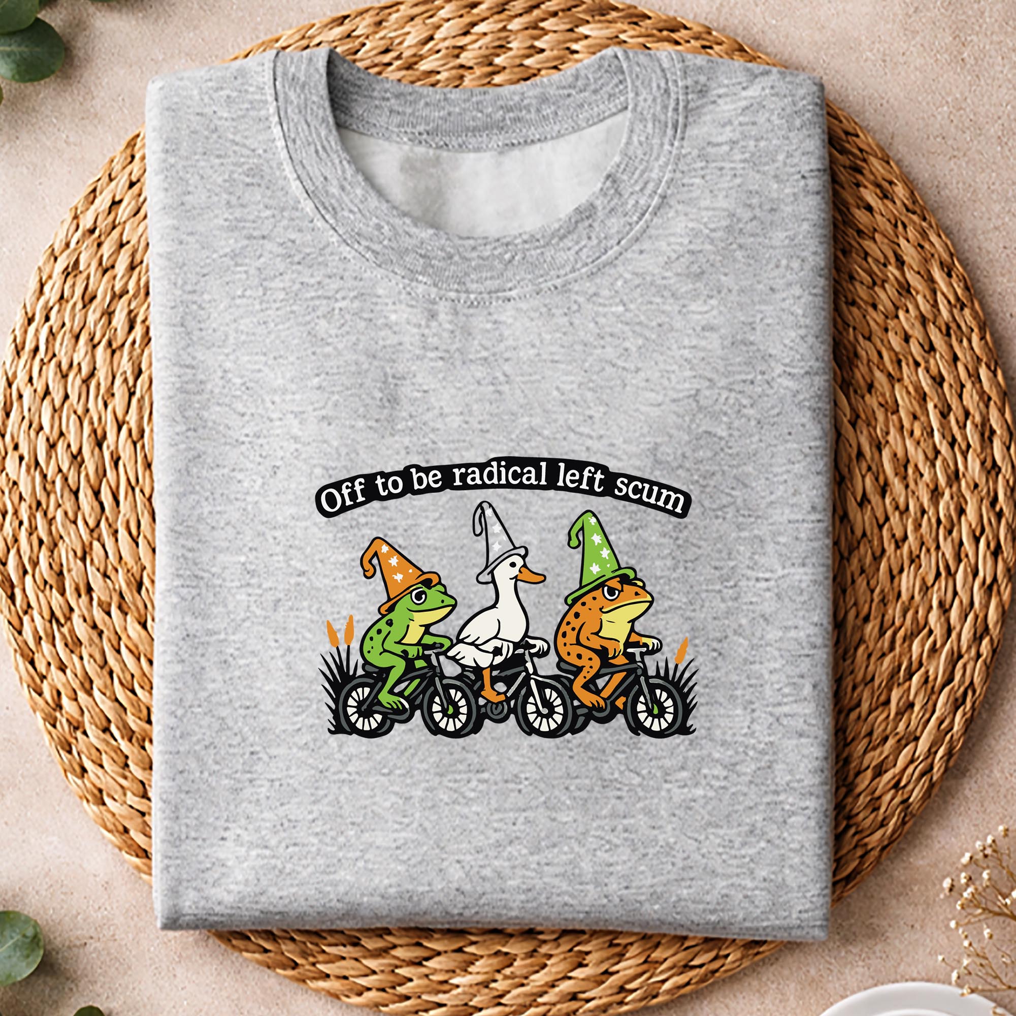 Radical Left Frog SVG, Off to Be Radical Left Scum Funny Frog Duck Toad Meme SVG PNG 2 Radical Left Frog SVG, Off to Be Radical Left Scum Funny Frog Duck Toad Meme SVG PNG - Image 2