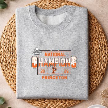 Alternative view of Princeton Lacrosse 2026 SVG, Princeton Tigers National Champs 2026 Lacrosse SVG PNG