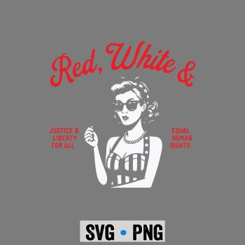 Patriotic SVG, Red White Really Not Feeling It Retro Patriotic SVG PNG