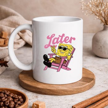 SpongebobSeeYouLaterTeacherSummerLastDayofSchoolmug