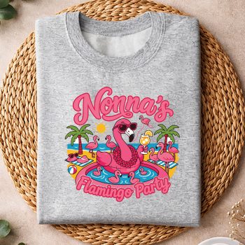 Alternative view of Flamingo Nonnas SVG, Summer Flamingo Nonnas Flamingo Party SVG PNG
