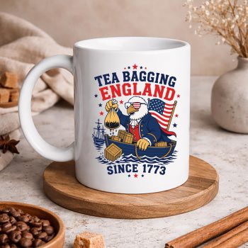 Teabagging 1773 Patriot SVG, Teabagging England Since 1773 America 4th of July 250 Years SVG PNG 5 TeabaggingEnglandSince1773America4thofJuly250Yearsmug