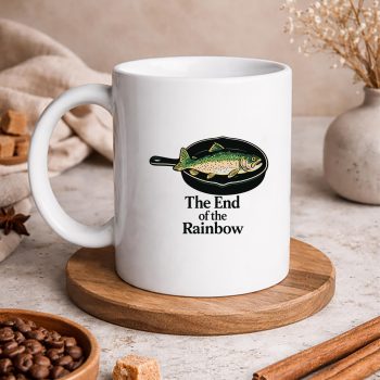Rainbow Trout SVG, The End of The Rainbow Funny Trout Fishing SVG PNG 5 TheEndofTheRainbowFunnyTroutFishingmug