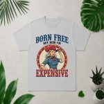 4th July Girls Born Free But Now Im Expensive PNG SVG