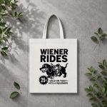 Adult Dachshund Newspaper Ad Wiener Rides 25 Cents PNG SVG