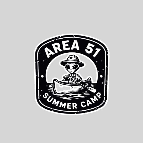 Alien Area 51 Camping Disclosure Ufo Uap Sticker