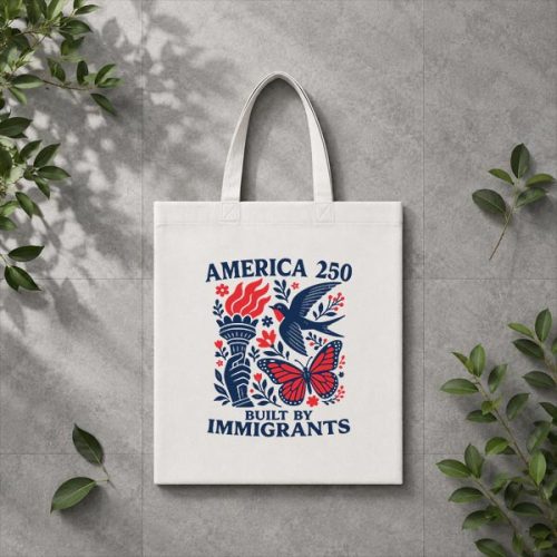 America 250 Built By Immigrants Patriotic 4th July Statement PNG SVG 3 America 250 Built By Immigrants Patriotic 4th July Statement PNG SVG