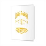 Back To Back Fantasy Football Champion Greeting Card