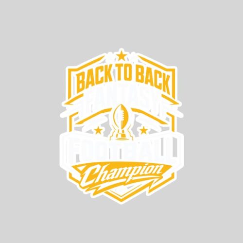 Back To Back Fantasy Football Champion Sticker 1 Back To Back Fantasy Football Champion Sticker
