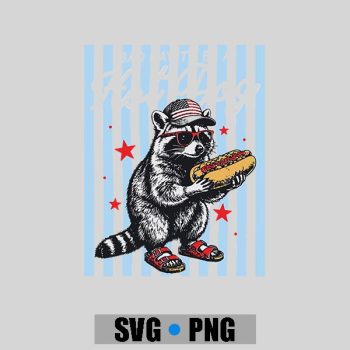 Homepage 121 Bad Day To Be A Hot Dog Raccoon Hotdog 4th Of July PNG SVG