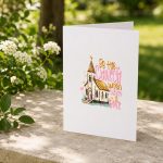Be The Church When Service Is Over Christian Faith Sunday Greeting Card