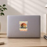 Bigfoot Grabbed My Wiener Sasquatch Joke Sticker
