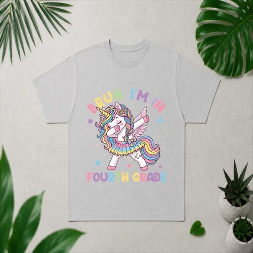 Bruh Im In 4th Grade Dab Unicorn Girls Back To School PNG SVG 4 Bruh Im In 4th Grade Dab Unicorn Girls Back To School PNG SVG
