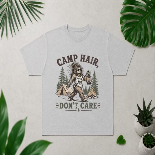Camp Hair Dont Care Messy Hair Big Foot Camping Woman Girl PNG SVG 4 Camp Hair Dont Care Messy Hair Big Foot Camping Woman Girl PNG SVG