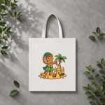 Christmas In July Gingerbread Man Tropical Beach PNG SVG