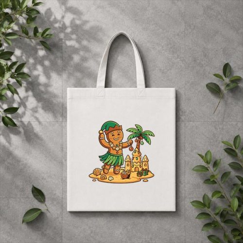 Christmas In July Gingerbread Man Tropical Beach PNG SVG 3 Christmas In July Gingerbread Man Tropical Beach PNG SVG