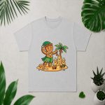 Christmas In July Gingerbread Man Tropical Beach PNG SVG