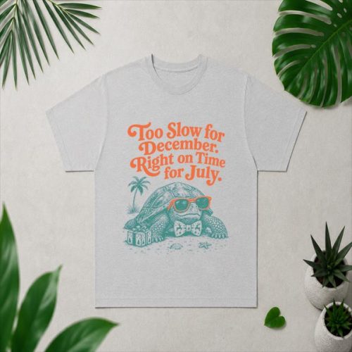 Christmas In July Turtle Too Slow PNG SVG 4 Christmas In July Turtle Too Slow PNG SVG