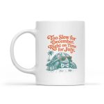 Christmas In July Turtle Too Slow Mug