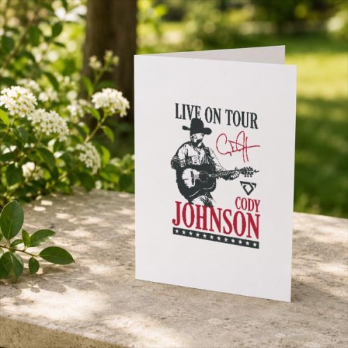 Cody Johnson Live On Tour Greeting Card 2 Cody Johnson Live On Tour Greeting Card