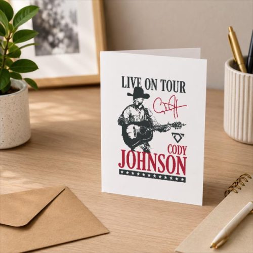 Cody Johnson Live On Tour Greeting Card 3 Cody Johnson Live On Tour Greeting Card