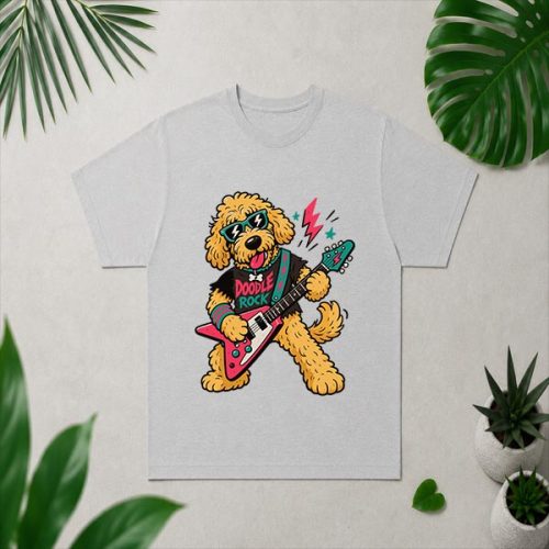 Cool Golden Doodle Guitarist Rockstar Dog Musician Comfort Colors PNG SVG 4 Cool Golden Doodle Guitarist Rockstar Dog Musician Comfort Colors PNG SVG