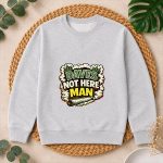 Daves Not Here Man Retro Comedy Smoke Quote PNG SVG