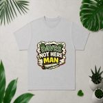 Daves Not Here Man Retro Comedy Smoke Quote PNG SVG