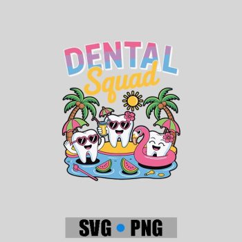 Dental Squad Summerth Dentist Hygienist PNG SVG