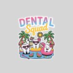 Dental Squad Summerth Dentist Hygienist Sticker