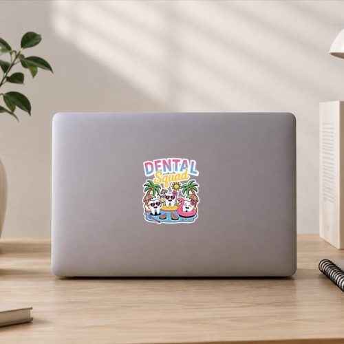 Dental Squad Summerth Dentist Hygienist Sticker