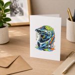 Dirt Bike For Gear Motocross Dirtbike Greeting Card