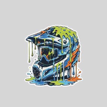 Dirt Bike For Gear Motocross Dirtbike Sticker
