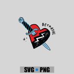 Disney Descendants Wicked Wonderland Betrayal Heart PNG SVG