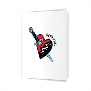 Homepage 68 Disney Descendants Wicked Wonderland Betrayal Heart Greeting Card
