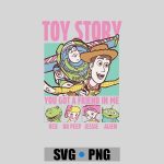 Disney Pixar Toy Story Characters You Got A Friend In Me PNG SVG