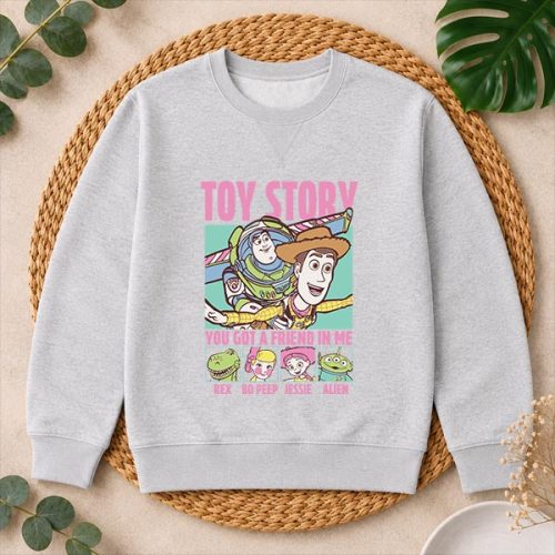 Disney Pixar Toy Story Characters You Got A Friend In Me PNG SVG