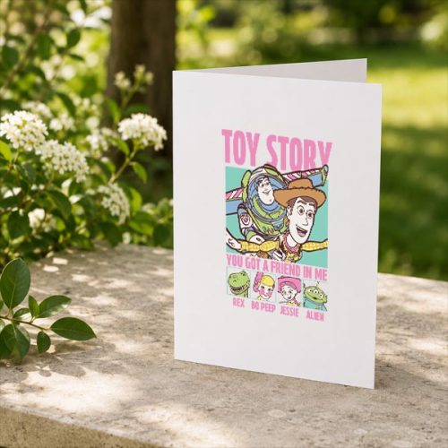 Disney Pixar Toy Story Characters You Got A Friend In Me Greeting Card 2 Disney Pixar Toy Story Characters You Got A Friend In Me Greeting Card